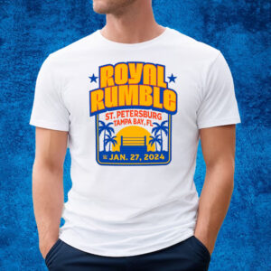 Wwe Sportiqe Royal Rumble 2024 T-Shirt