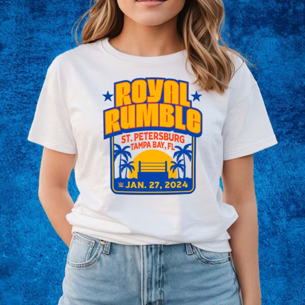 Wwe Sportiqe Royal Rumble 2024 T-Shirts