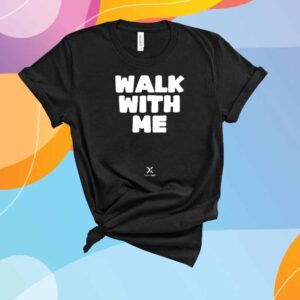 Xaviaer Durousseau Wearing Walk With Me Smoothie T-Shirt