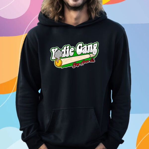 Yodie Gang Bay Area Baseball Logo T-Shirt Hoodie