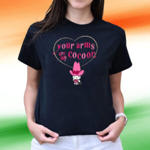 Your Arms Are My Cocoon Hello Kitty Ringer Tee Shirts